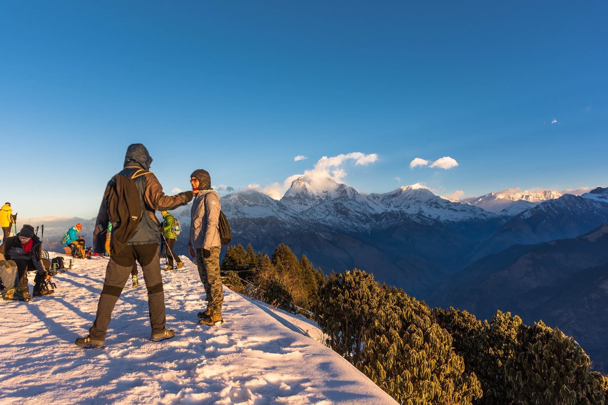 Trekking in the Sangla valley